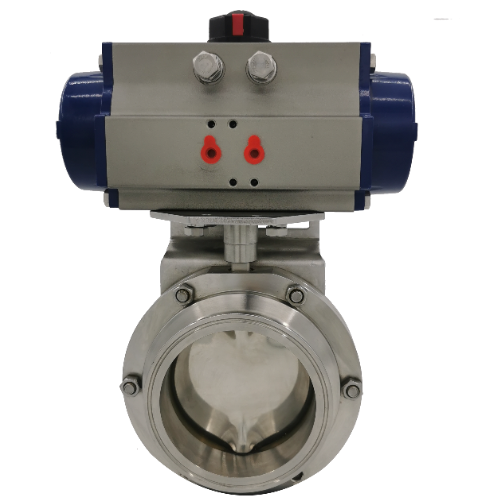 氣動衛生級蝶閥